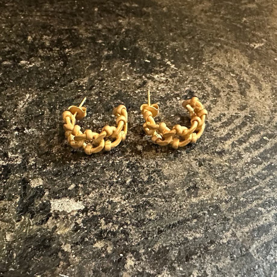 【M.U.L. jewelry 】Gチェーンピアス - Champdelarose