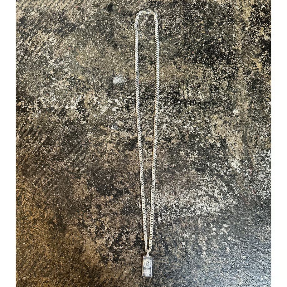 【M.U.L. jewelry 】Lチェーンスクエアネックレス-52 - Champdelarose