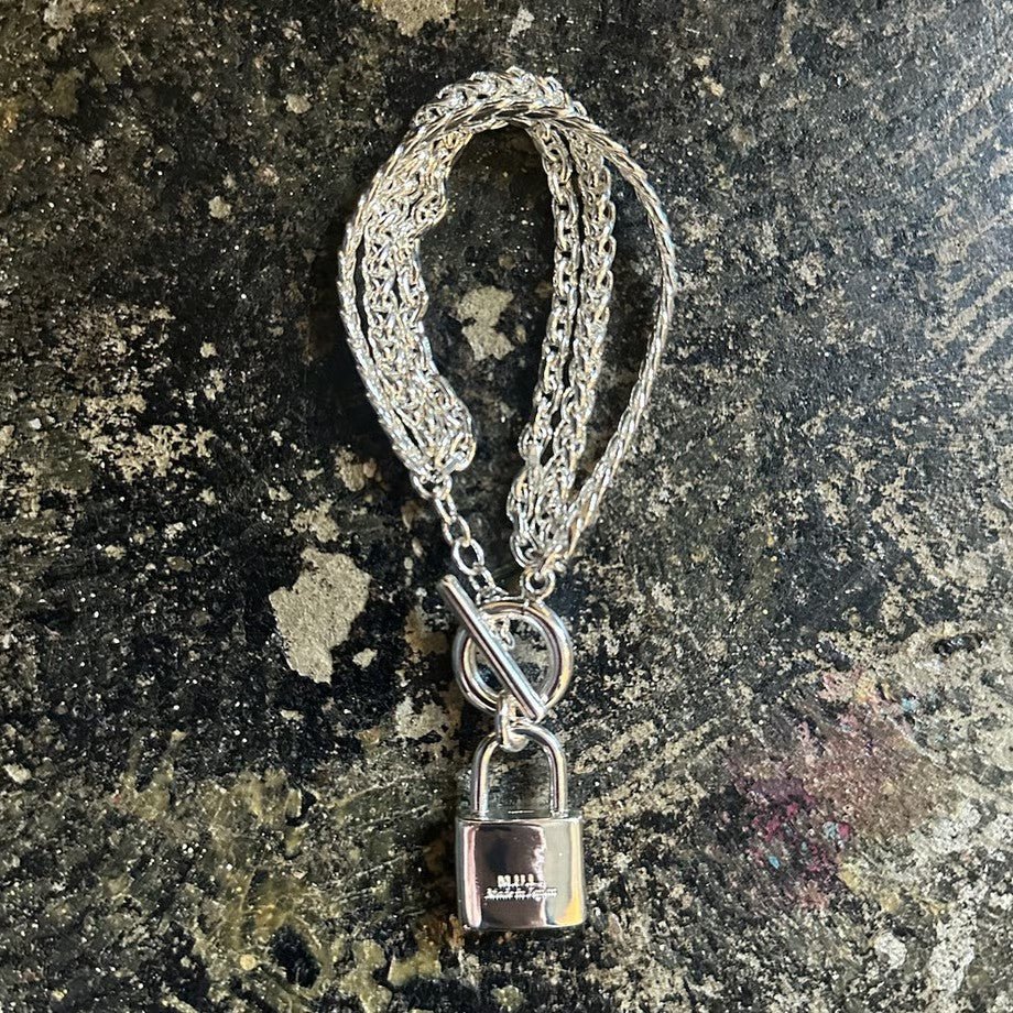 【M.U.L. jewelry】MIXチェーンマンテルブレスレット - Champdelarose