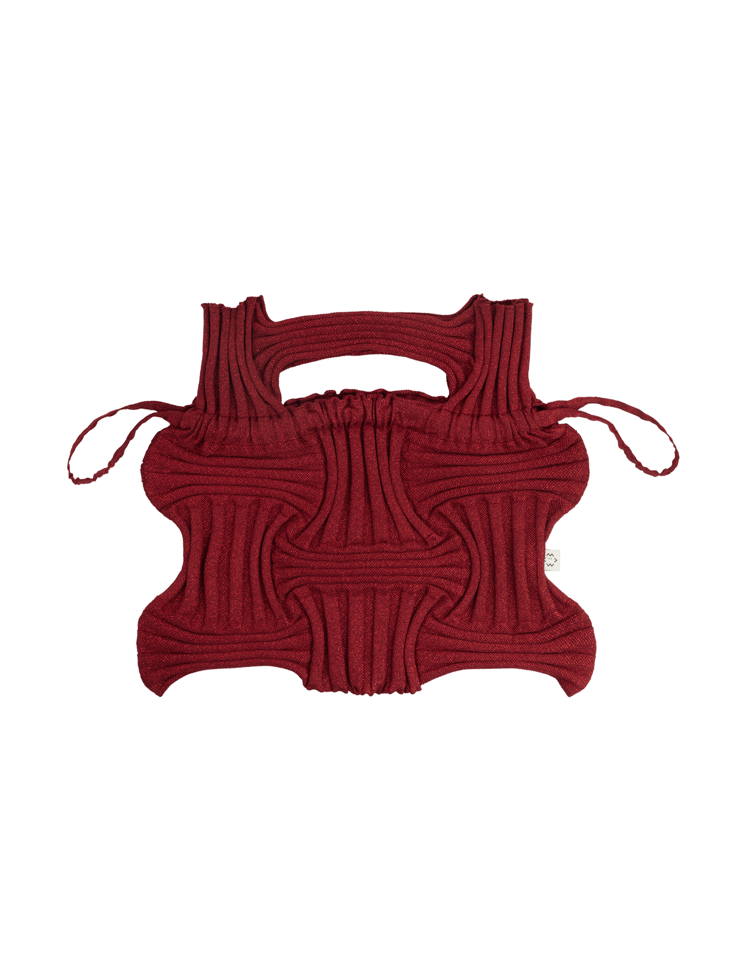【PLEATS MAMA】BIG BOW BAG - Champdelarose