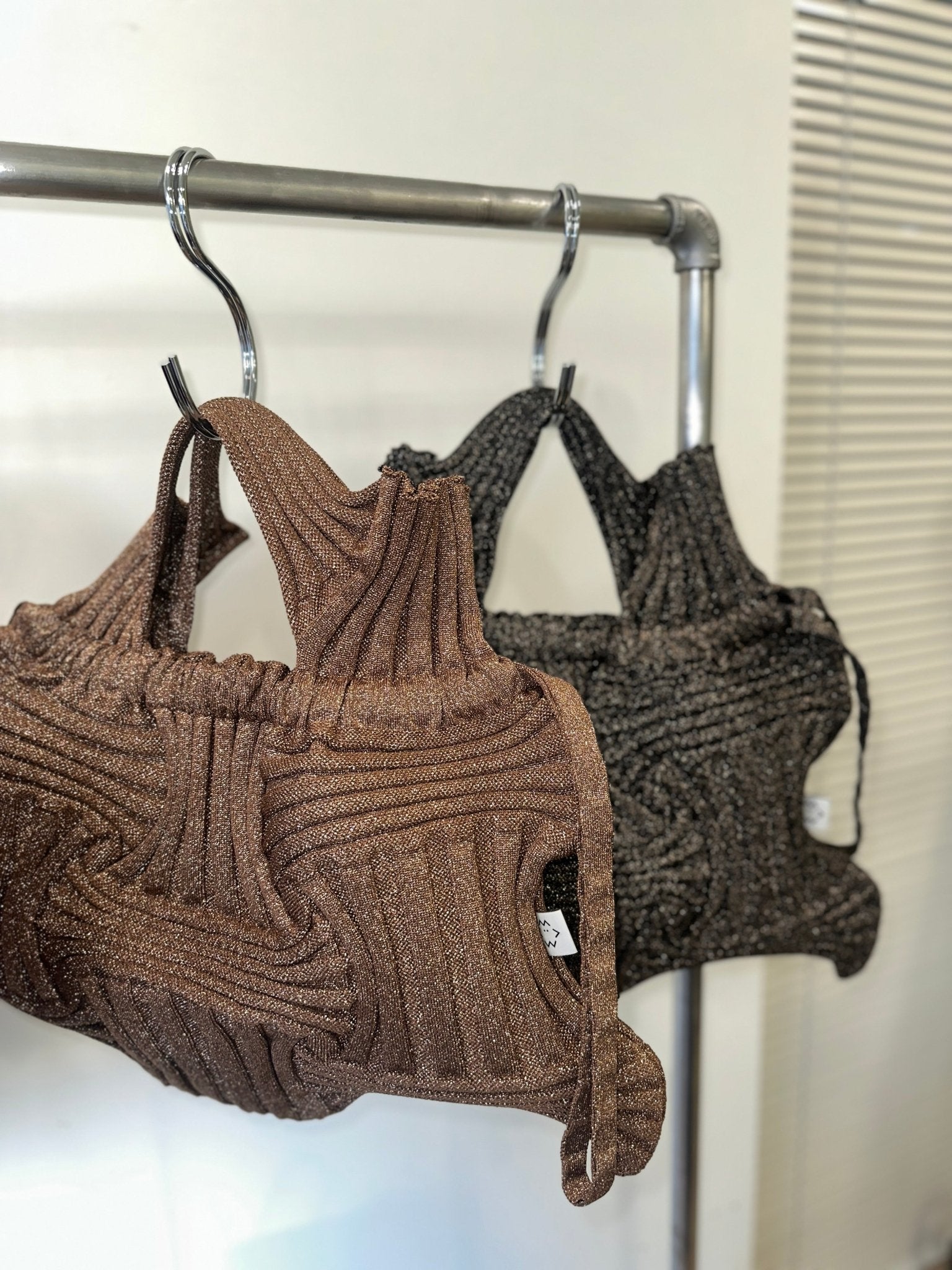 【PLEATS MAMA】BIG BOW BAG - Champdelarose