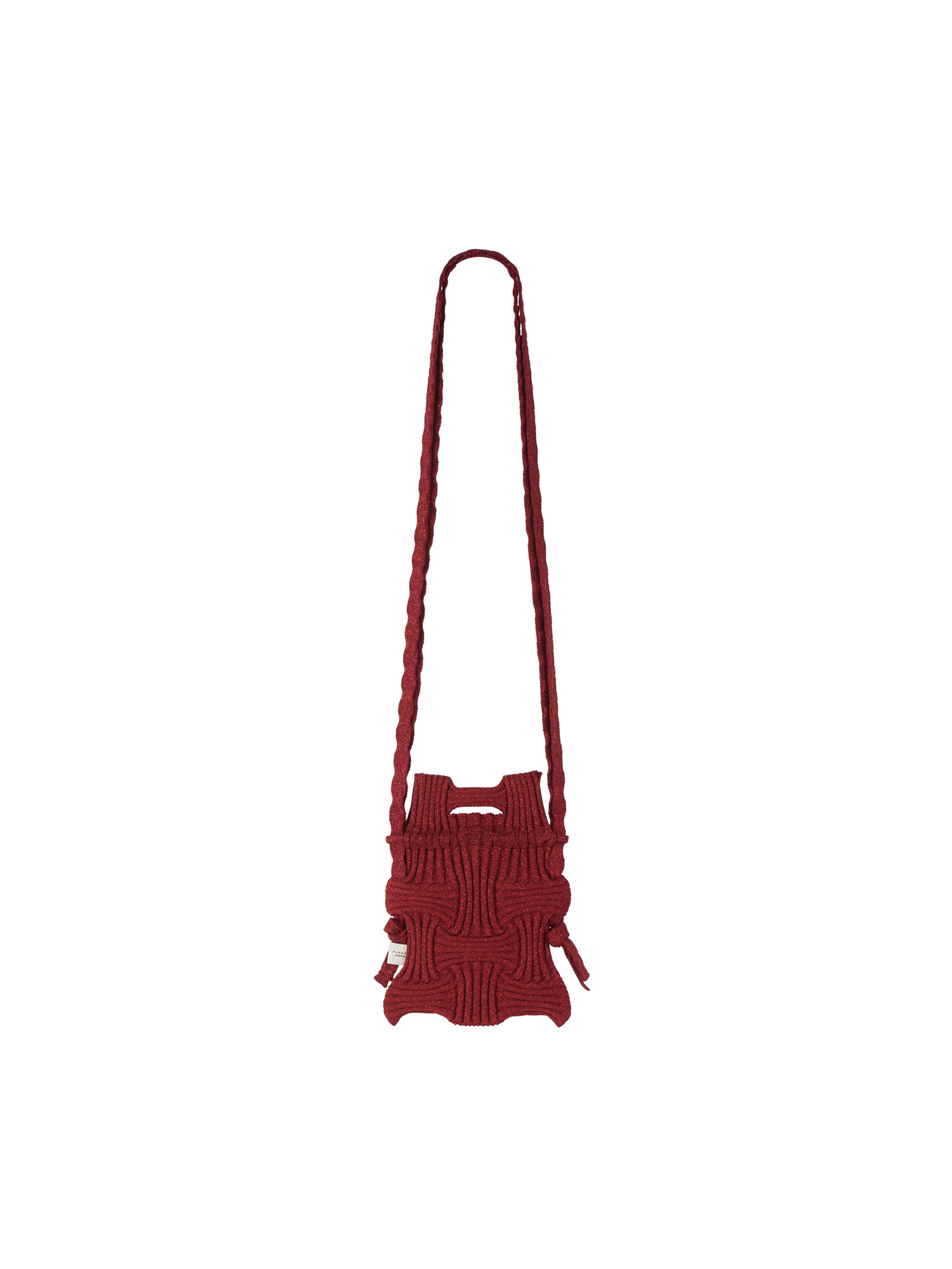 【PLEATS MAMA】MINI CROSS BOW BAG - Champdelarose