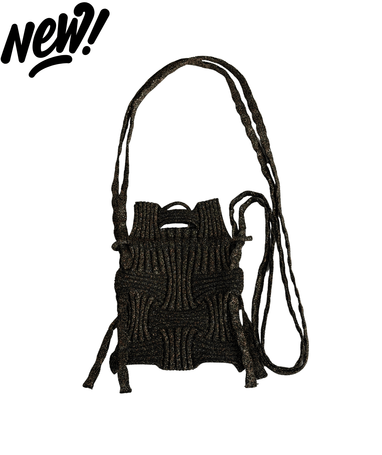 【PLEATS MAMA】MINI CROSS BOW BAG - Champdelarose