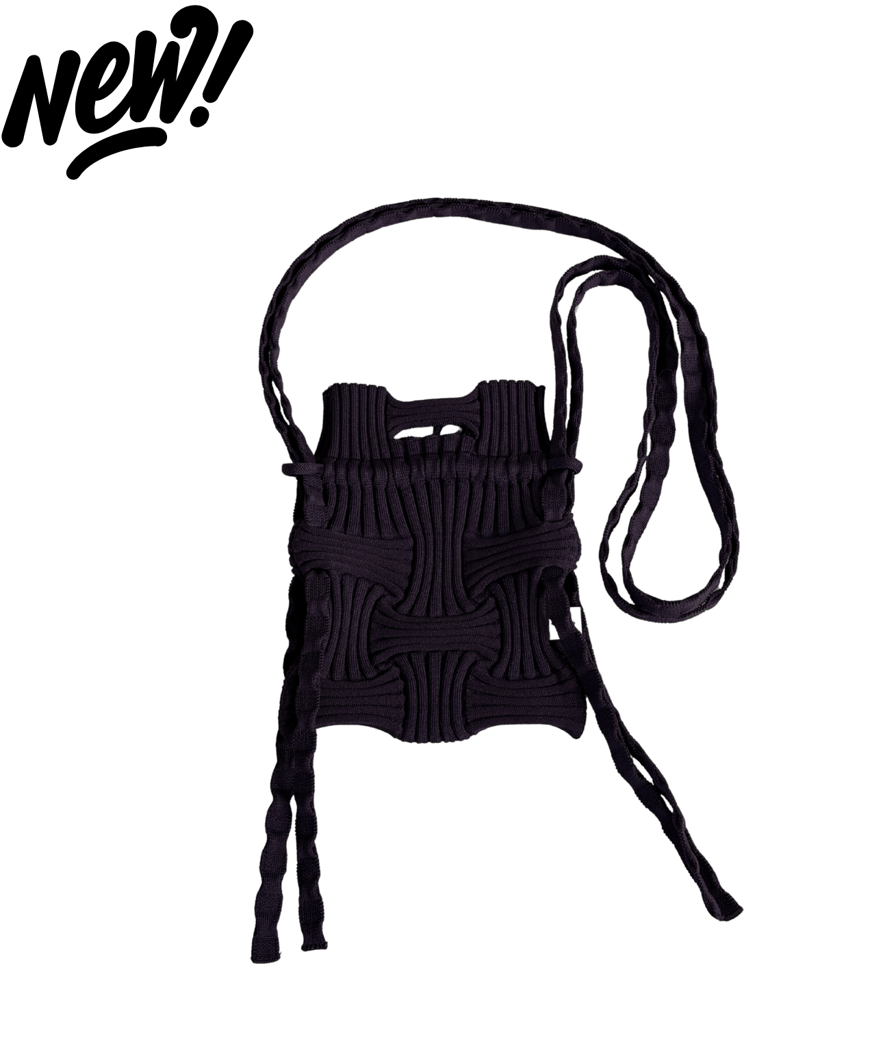 【PLEATS MAMA】MINI CROSS BOW BAG - Champdelarose