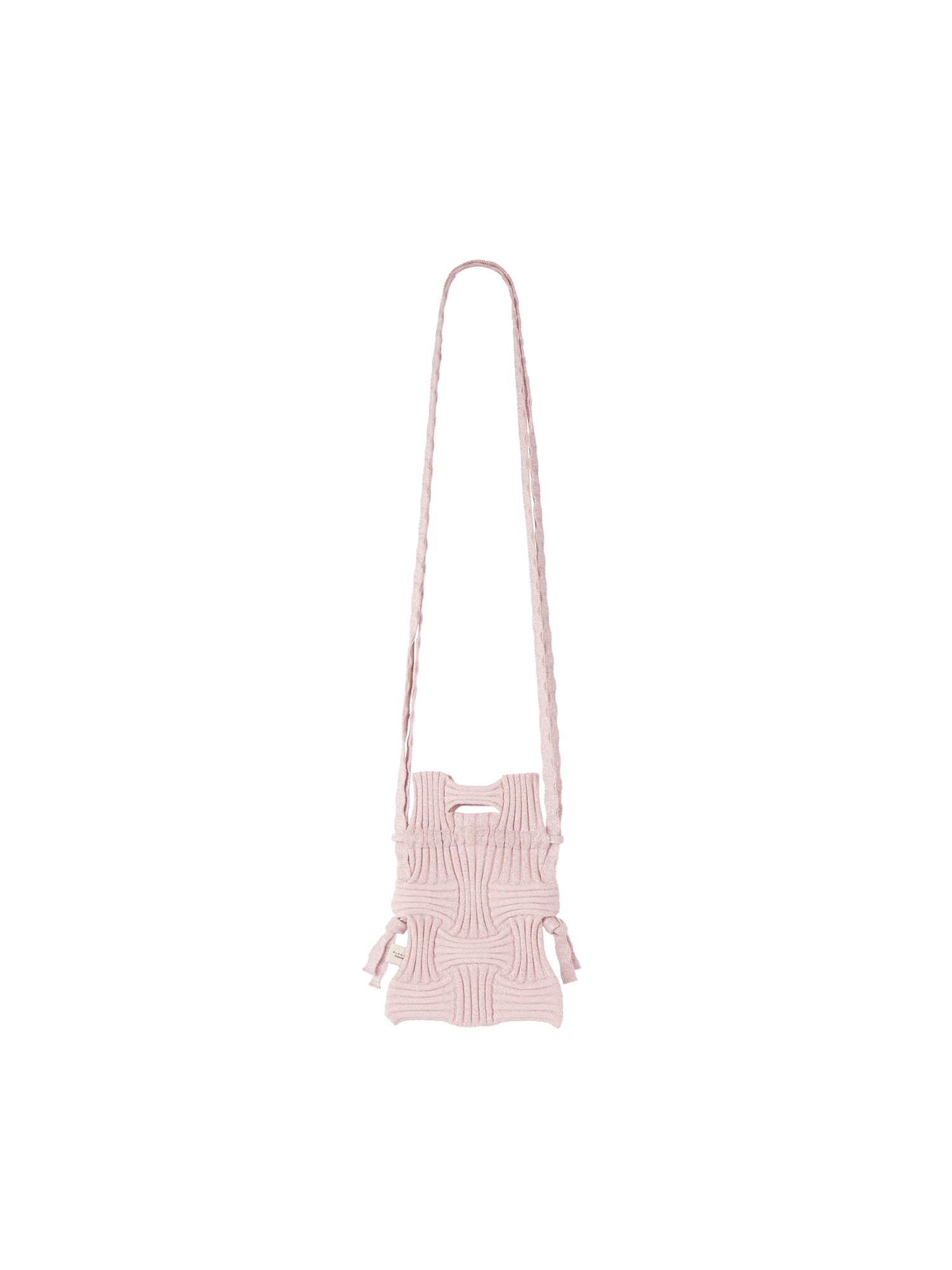 【PLEATS MAMA】MINI CROSS BOW BAG - Champdelarose