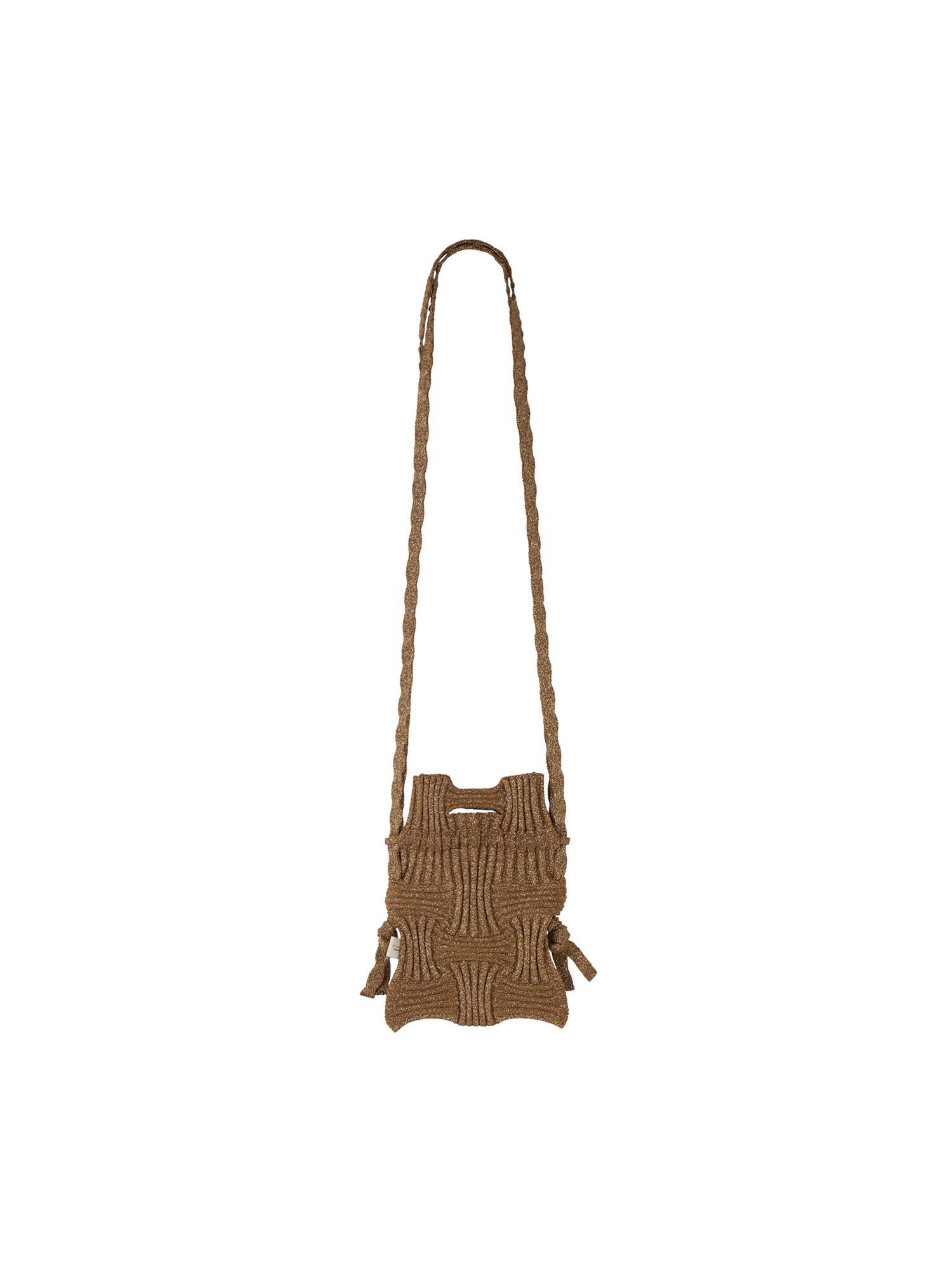【PLEATS MAMA】MINI CROSS BOW BAG - Champdelarose