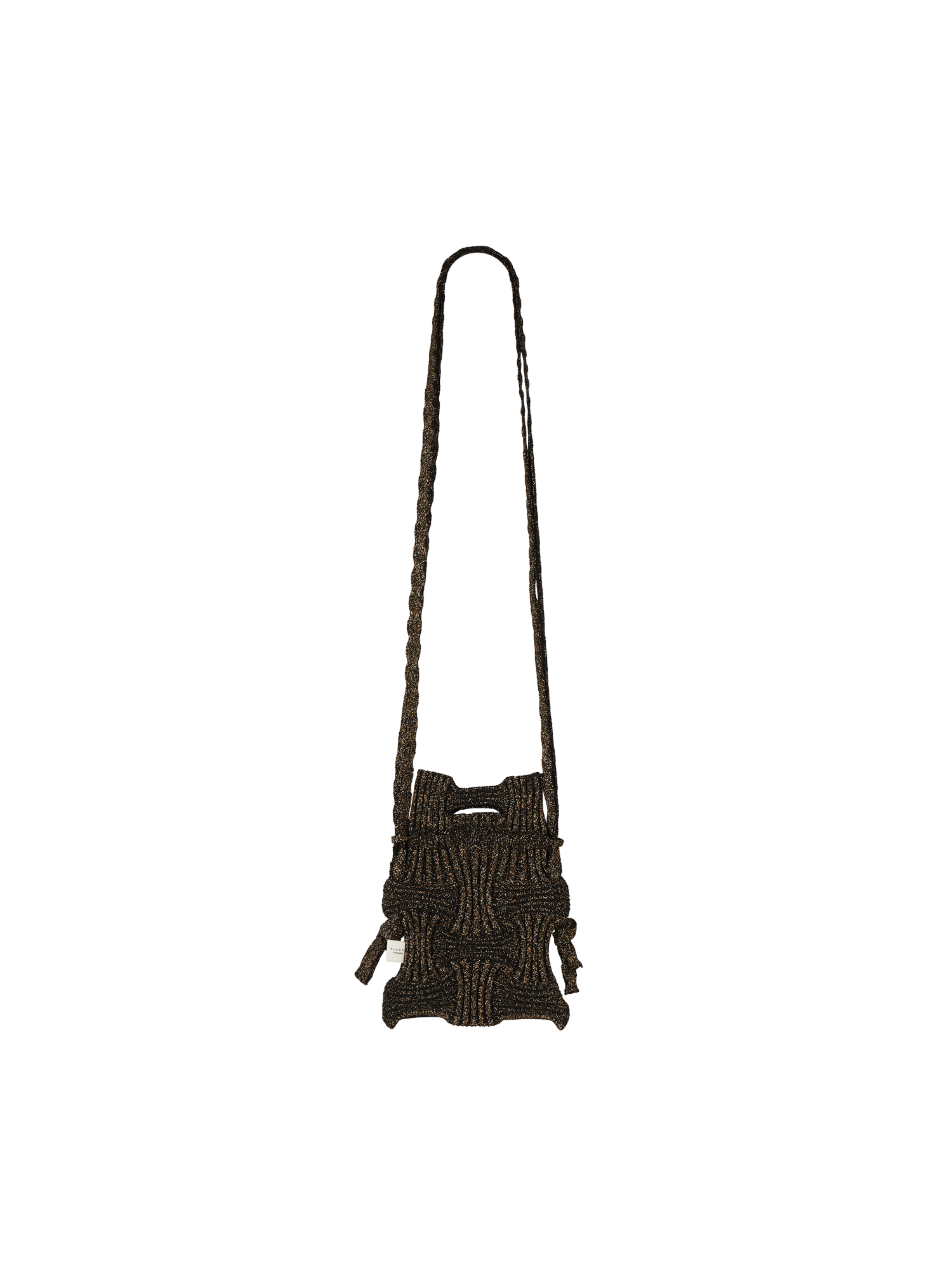 【PLEATS MAMA】MINI CROSS BOW BAG - Champdelarose