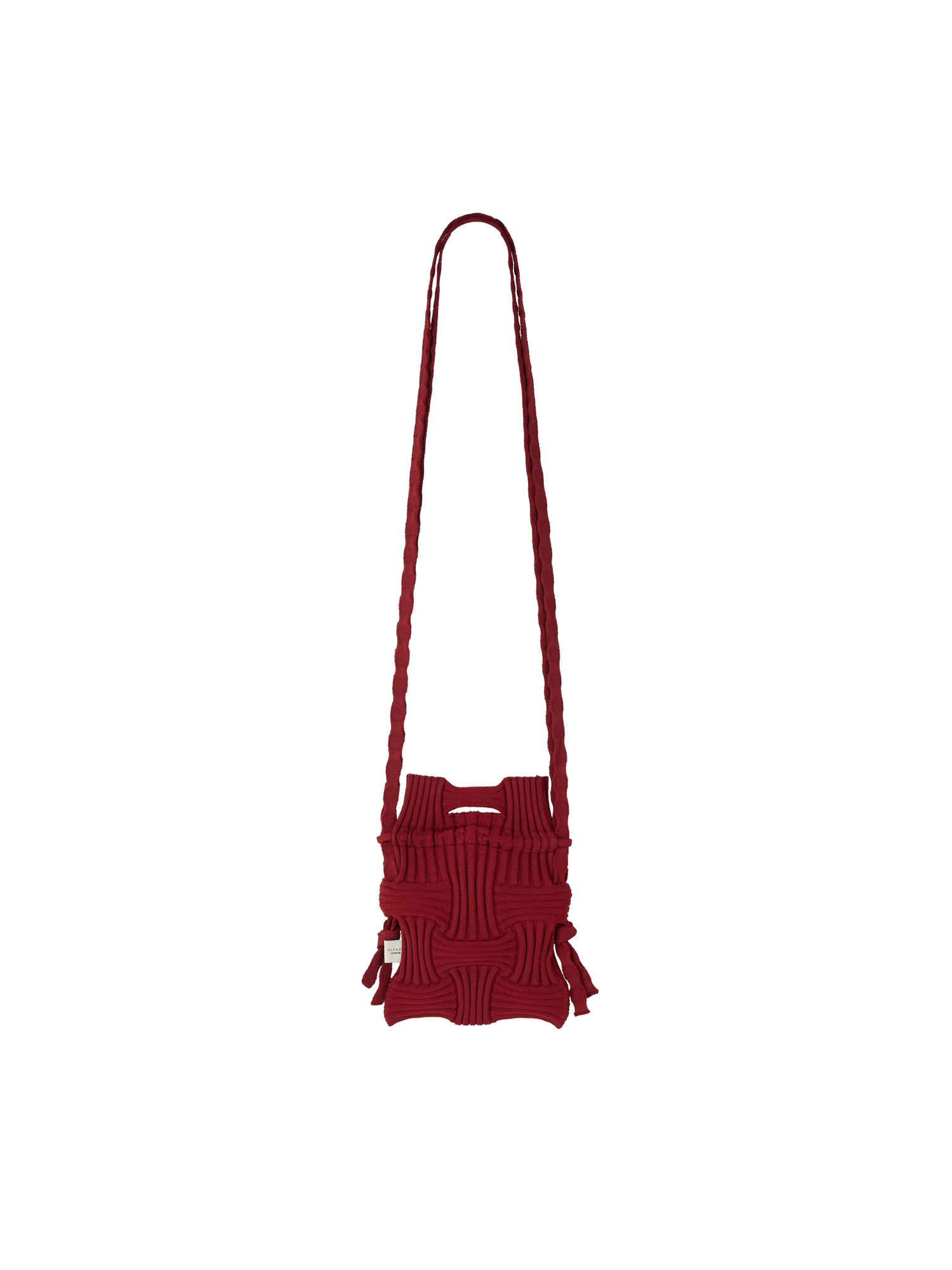【PLEATS MAMA】MINI CROSS BOW BAG - Champdelarose