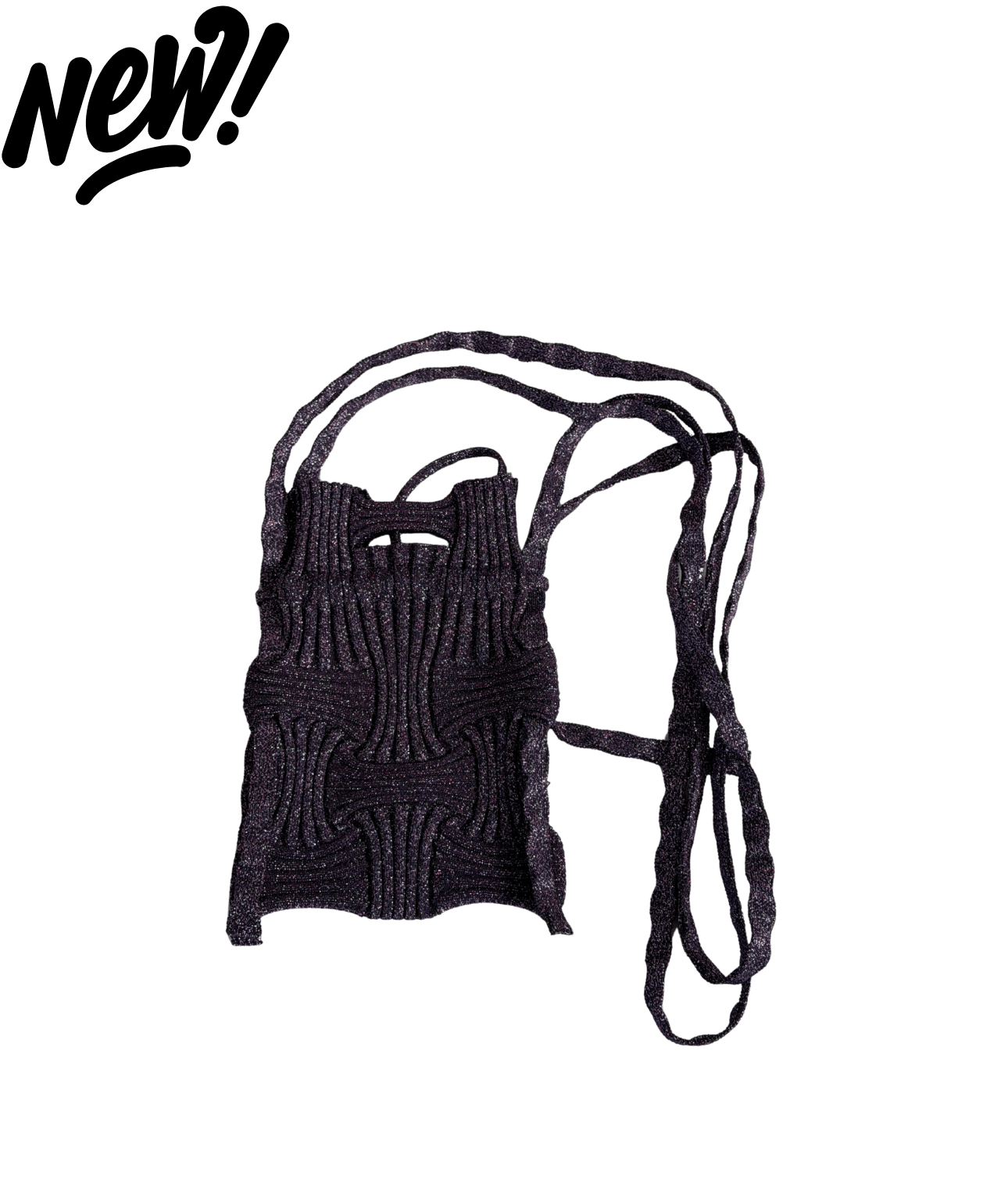 【PLEATS MAMA】MINI CROSS BOW BAG - Champdelarose