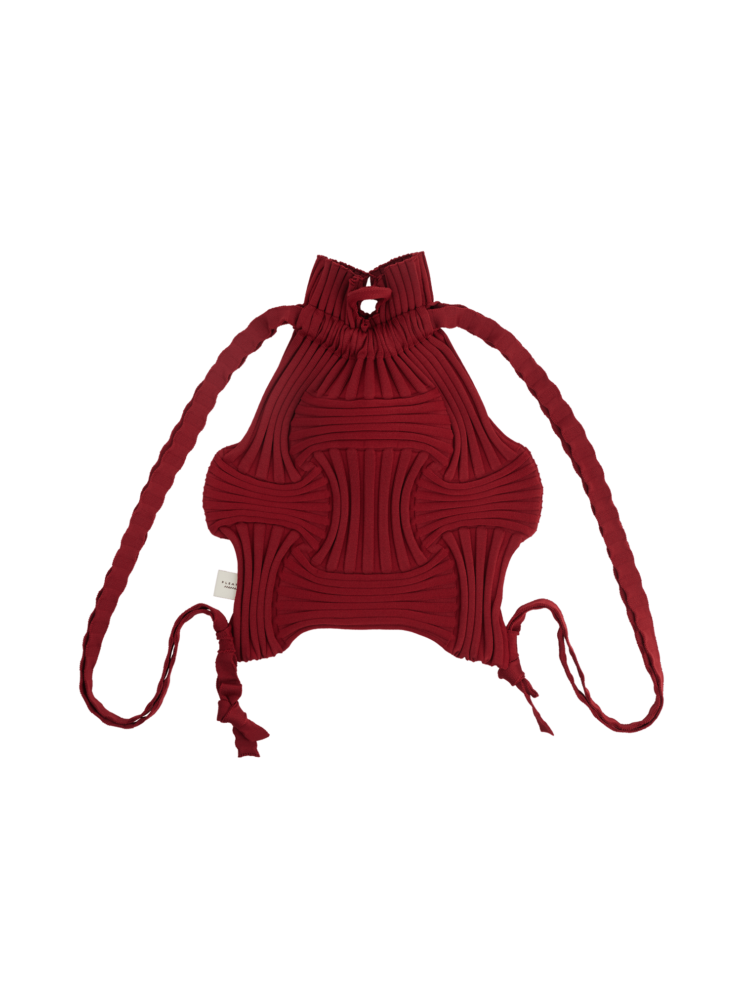 【PLEATS MAMA】NEW BOW BACKPACK - Champdelarose