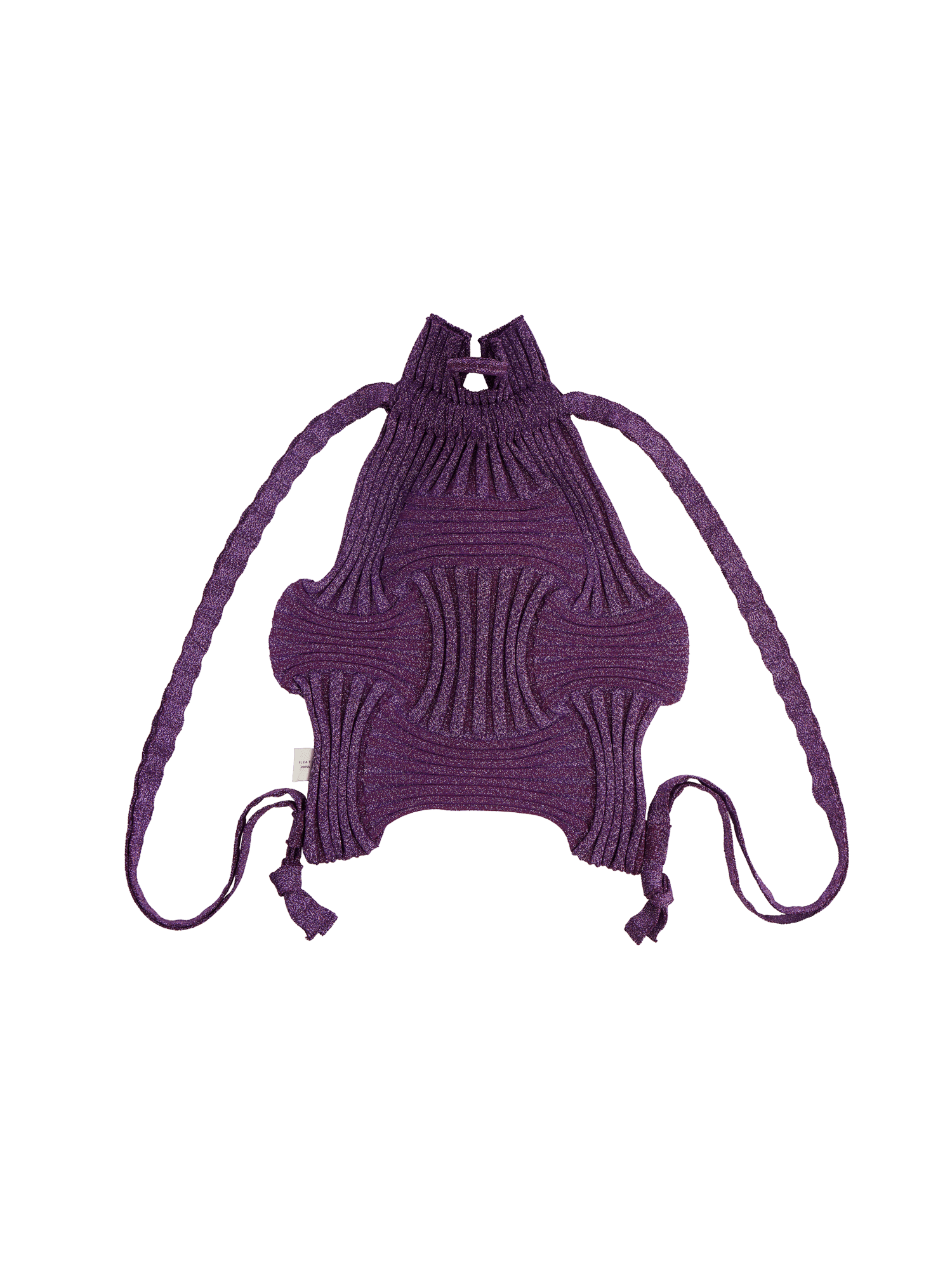 【PLEATS MAMA】NEW BOW BACKPACK - Champdelarose