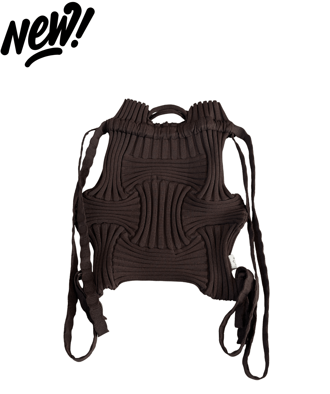 【PLEATS MAMA】NEW BOW BACKPACK - Champdelarose