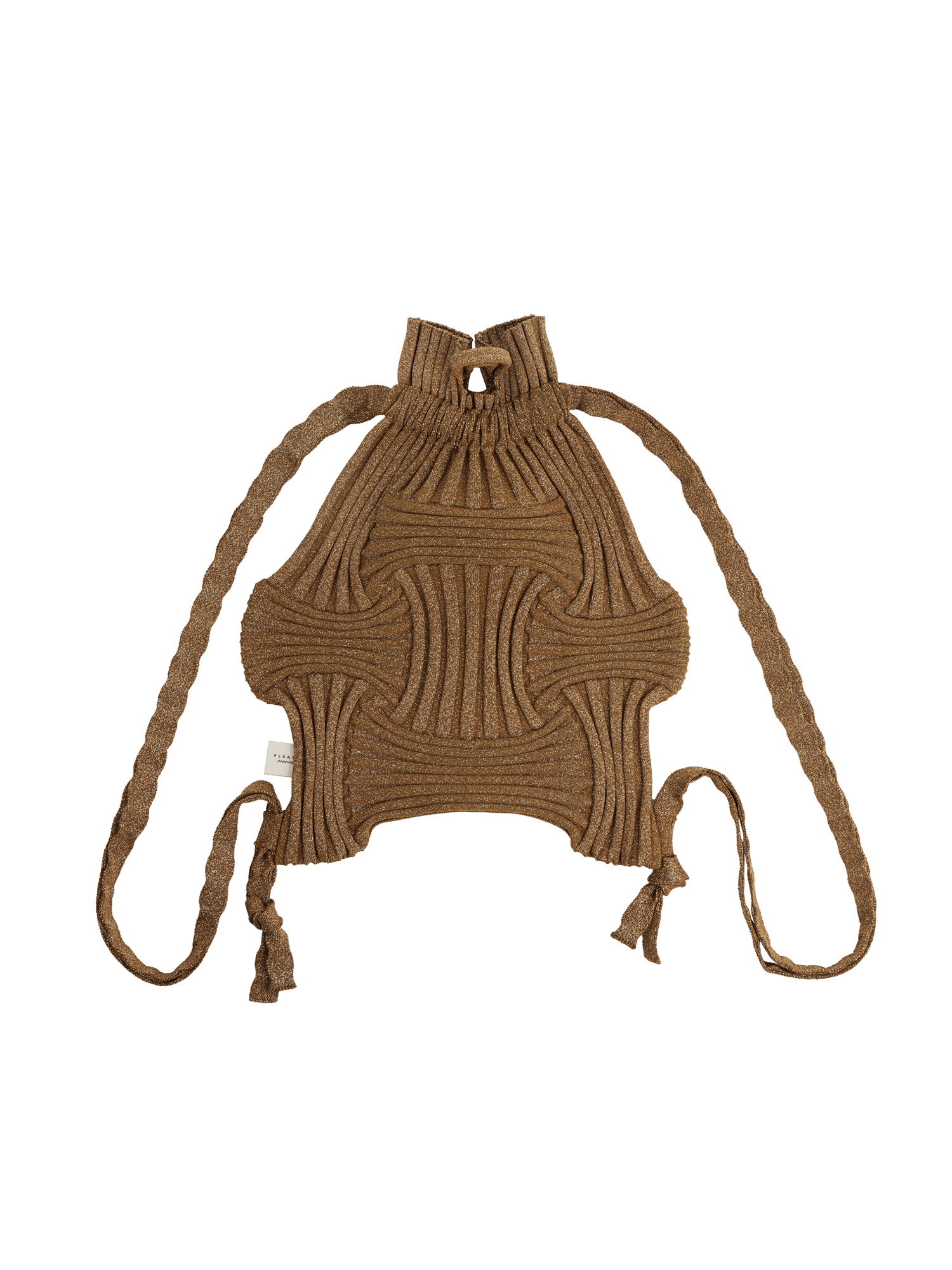 【PLEATS MAMA】NEW BOW BACKPACK - Champdelarose