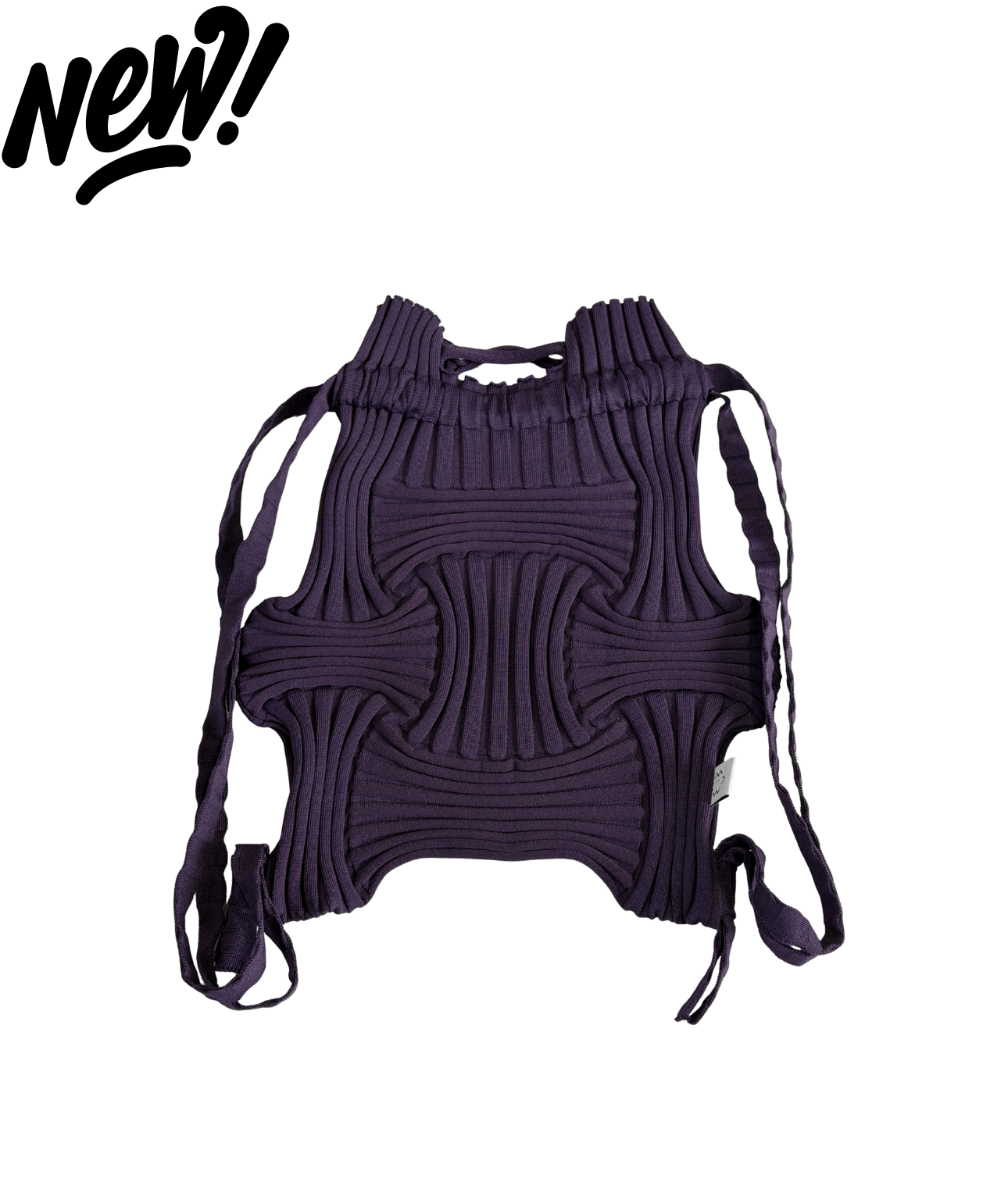 【PLEATS MAMA】NEW BOW BACKPACK - Champdelarose