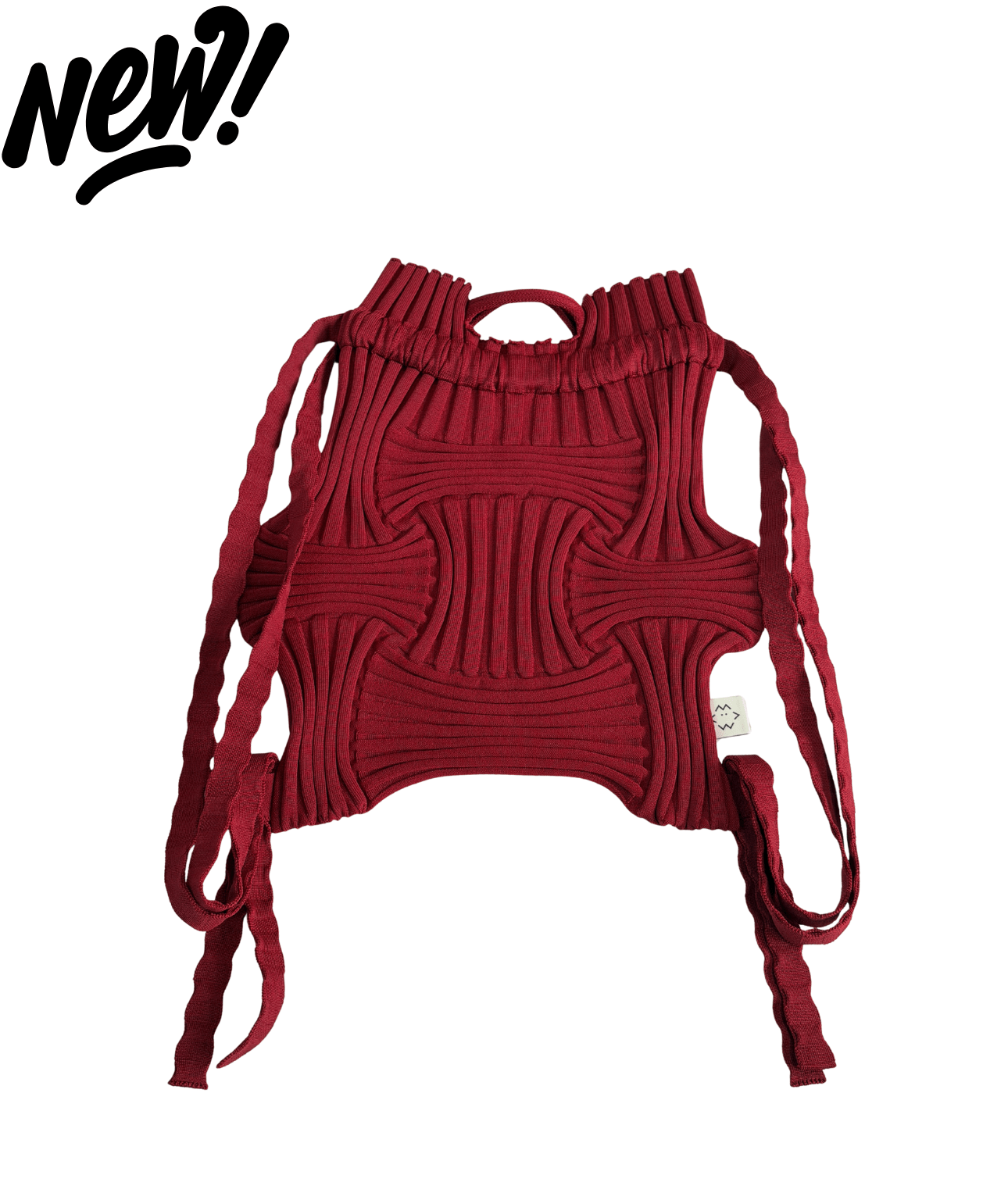 【PLEATS MAMA】NEW BOW BACKPACK - Champdelarose