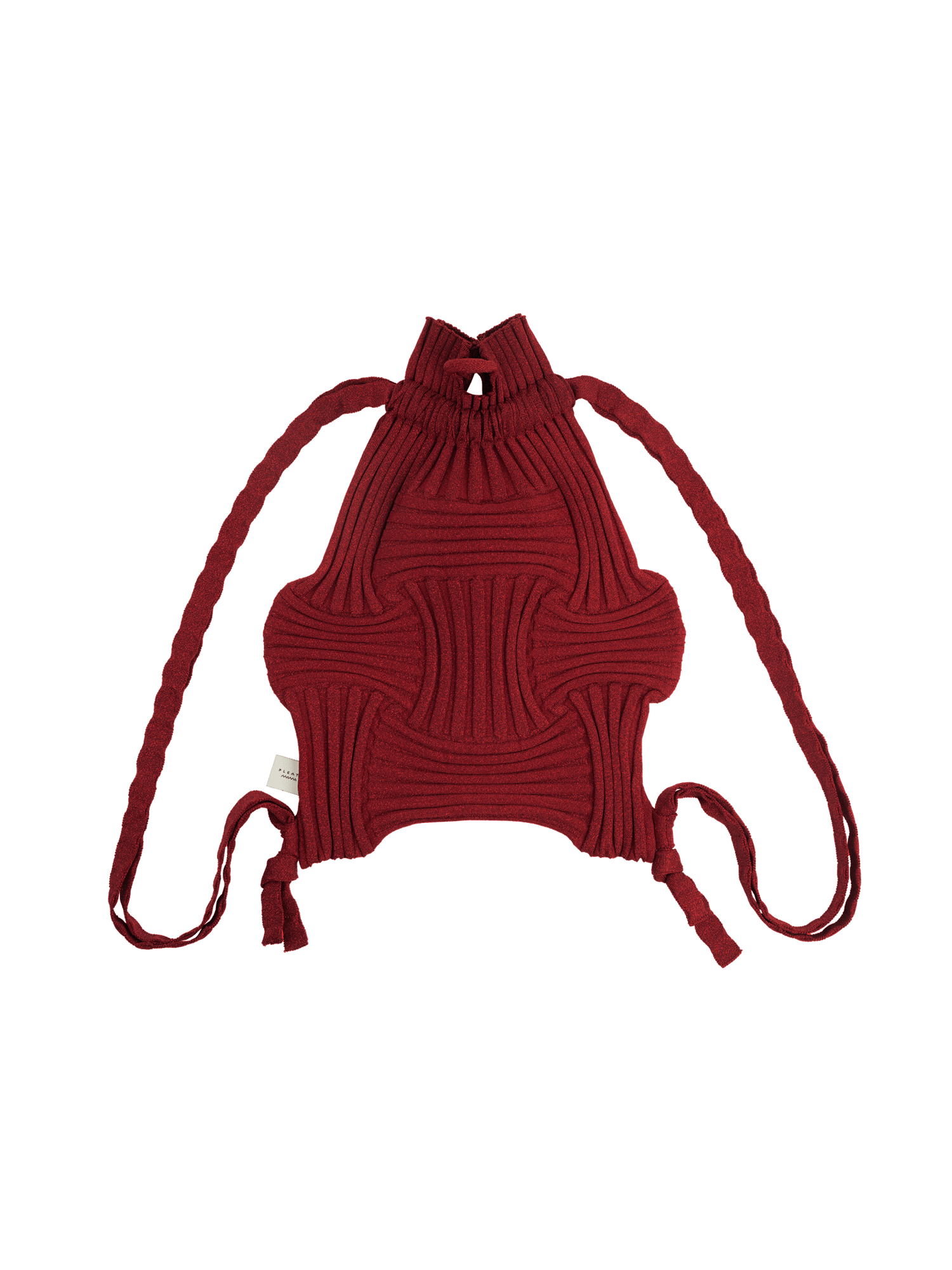 【PLEATS MAMA】NEW BOW BACKPACK - Champdelarose