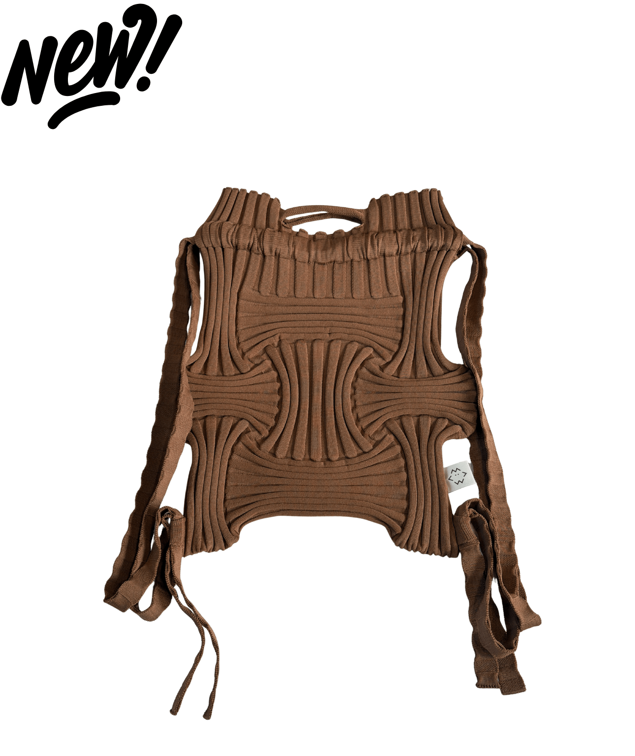 【PLEATS MAMA】NEW BOW BACKPACK - Champdelarose