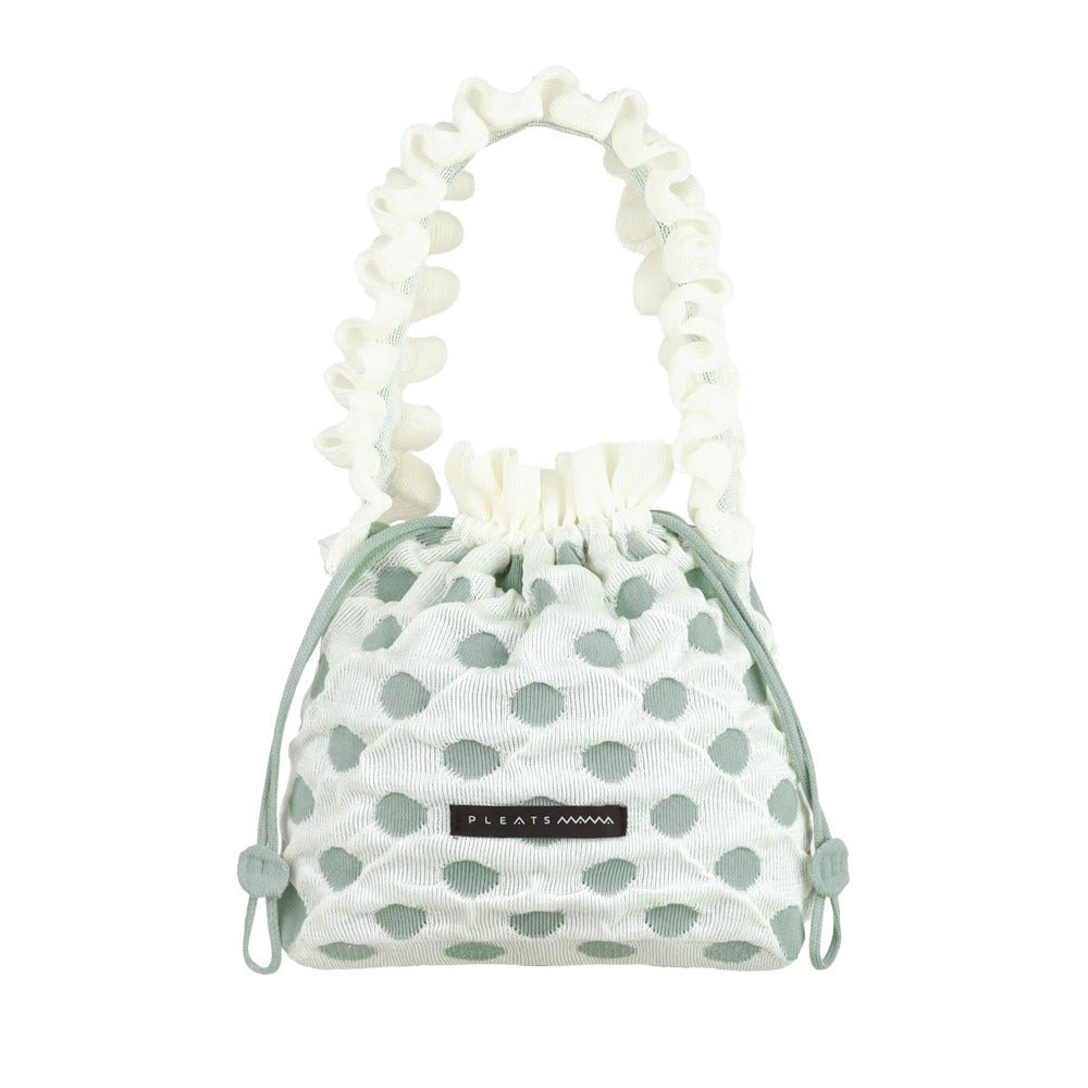 【PLEATS MAMA】POLKA DOT MINI BAG - Champdelarose