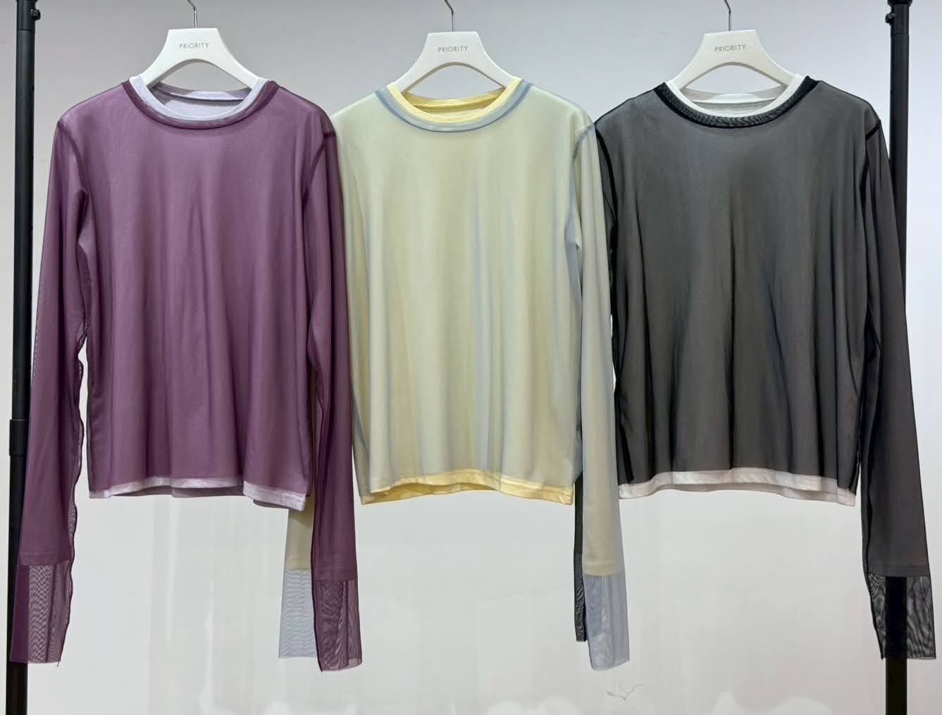 【PRIORITY 2026 Autumn】レイヤードロンT - Champdelarose
