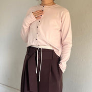 【PRIORITY 2026 winter】ミドルウェイトリブカーデ - Champdelarose