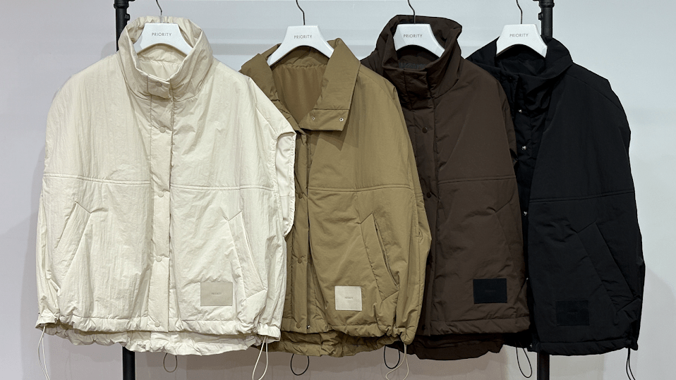 【PRIORITY 2026 winter】弱撥水パデッドベスト - Champdelarose