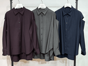 【PRIORITY 2026 winter】3WAYストライプシャツ - Champdelarose