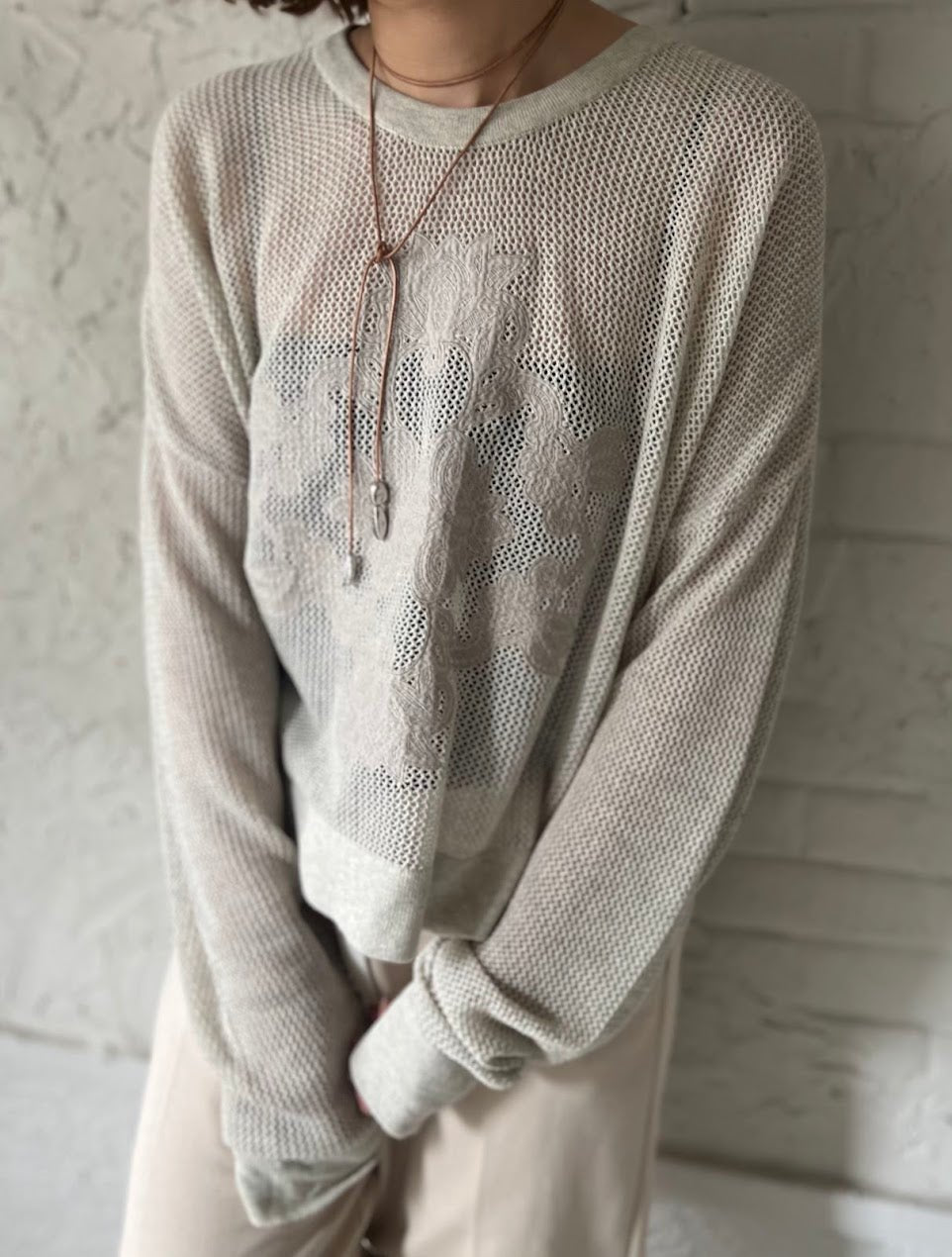 【PRIORITY 2026 winter】刺繍メッシュPO - Champdelarose