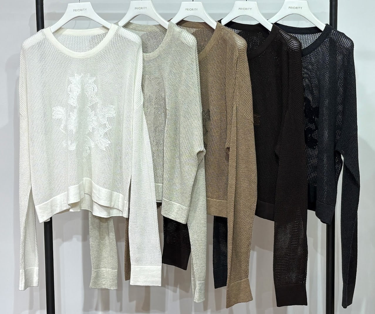 【PRIORITY 2026 winter】刺繍メッシュPO - Champdelarose