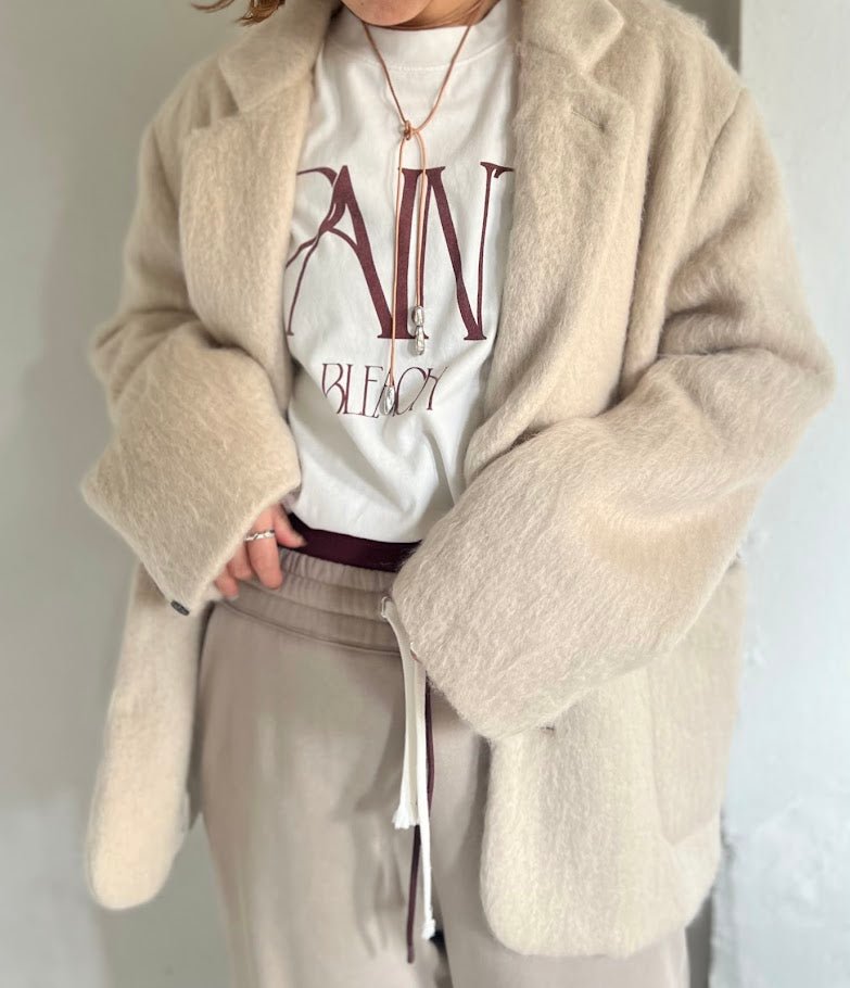 【PRIORITY 2026 winter】ロゴプリントロンT - Champdelarose