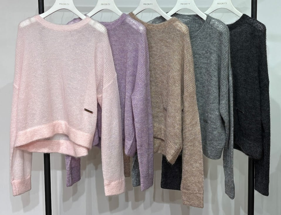 【PRIORITY 2026 winter】モヘヤニットT - Champdelarose