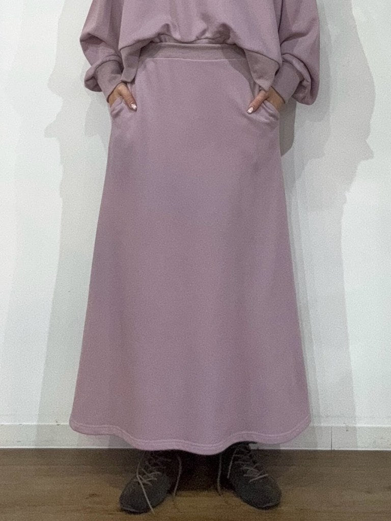 【PRIORITY 2027 SPRING】ミニ裏毛スカート - 2月中旬頃発送 - Champdelarose