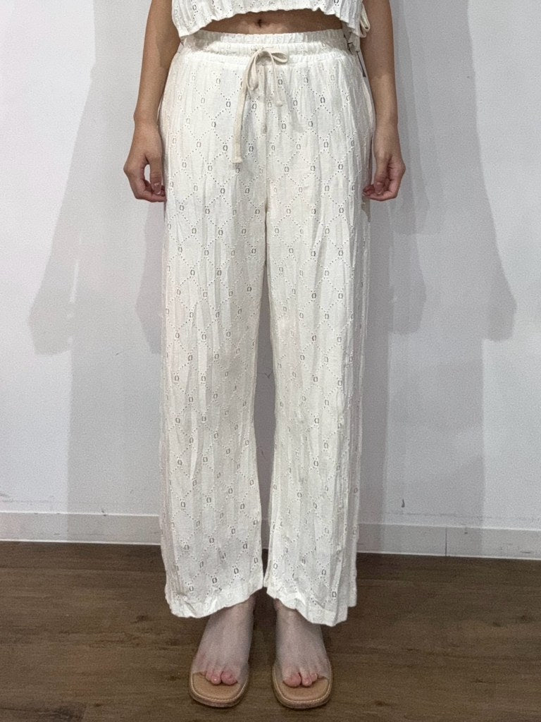 【PRIORITY 2027 SPRING】クリンクルレースパンツ - 2月上頃発送 - Champdelarose