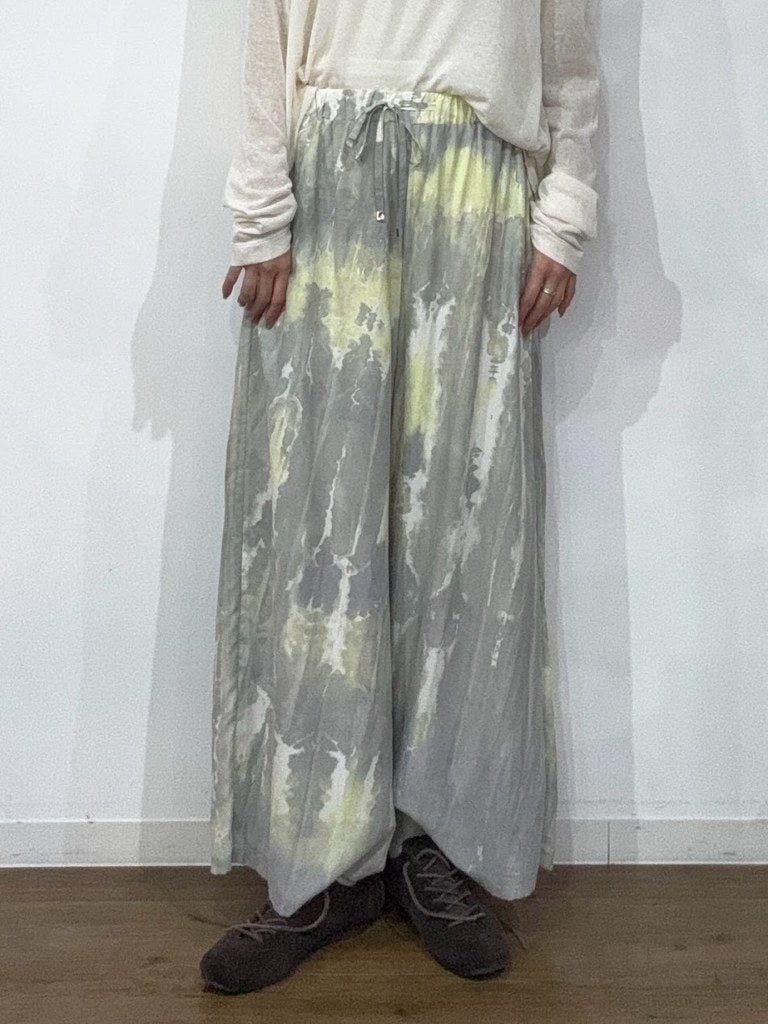 【PRIORITY 2027 SPRING】タイダイプリントパンツ - 2月下旬頃発送 - Champdelarose