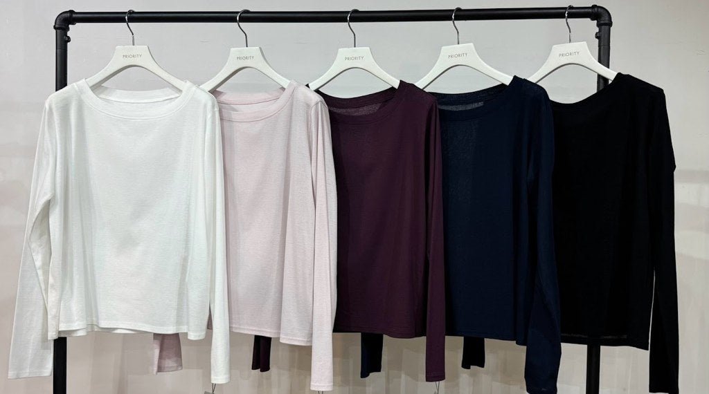 【PRIORITY 2027 SPRING】ボートネックシアーロンT - 2月上旬頃発送 - Champdelarose