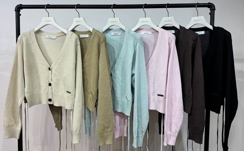 【PRIORITY 2027 SPRING】WASHIベストライクカーデ - 2月中旬頃発送 - Champdelarose
