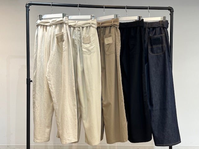 【PRIORITY 26 SPRING】デザインベルトパンツ - Champdelarose