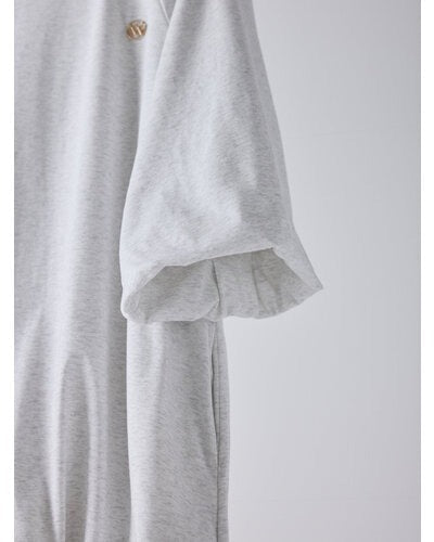 Restock！【YENN 2026 SPRING】3/4 SLEEVE BALLOON T - Champdelarose