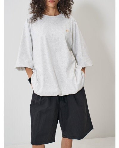 Restock！【YENN 2026 SPRING】3/4 SLEEVE BALLOON T - Champdelarose
