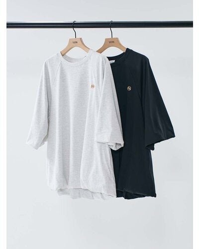 Restock！【YENN 2026 SPRING】3/4 SLEEVE BALLOON T - Champdelarose