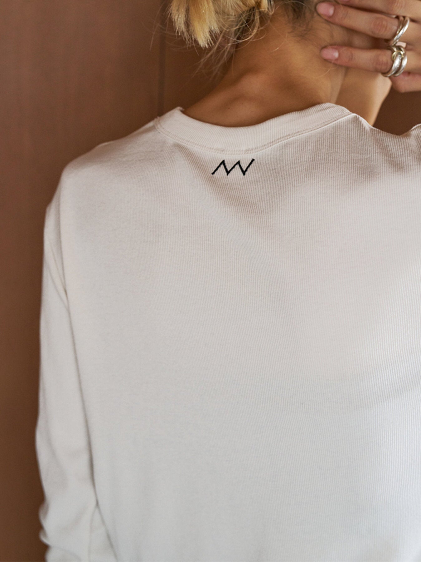 Restock！【YENN 2026 SPRING】COTTON RIB LONG TEE - Champdelarose