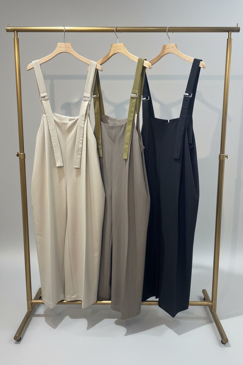 【SELECT】ツイルサロペット - Champdelarose