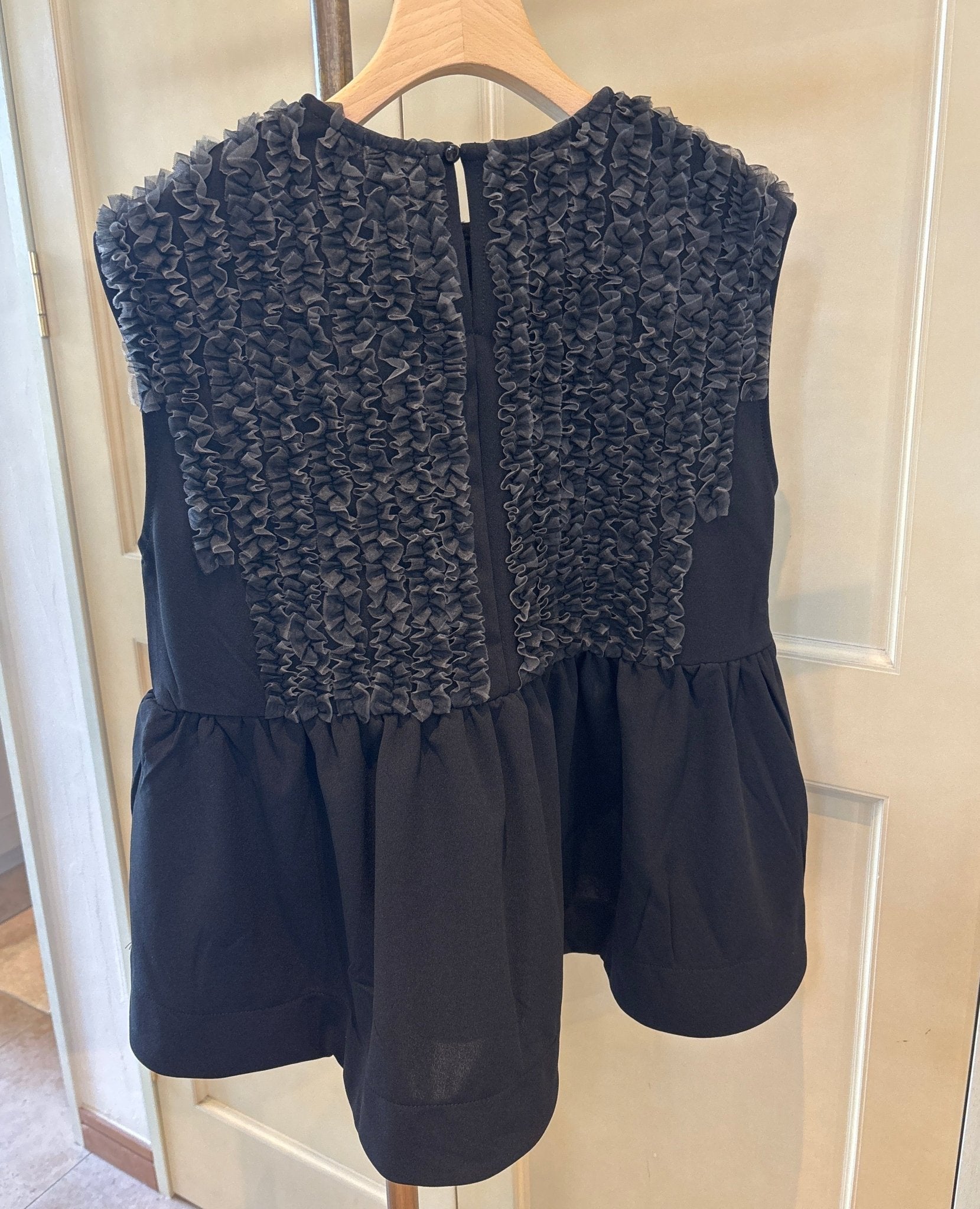 【select】カットジョーゼットフリルトップス - Champdelarose