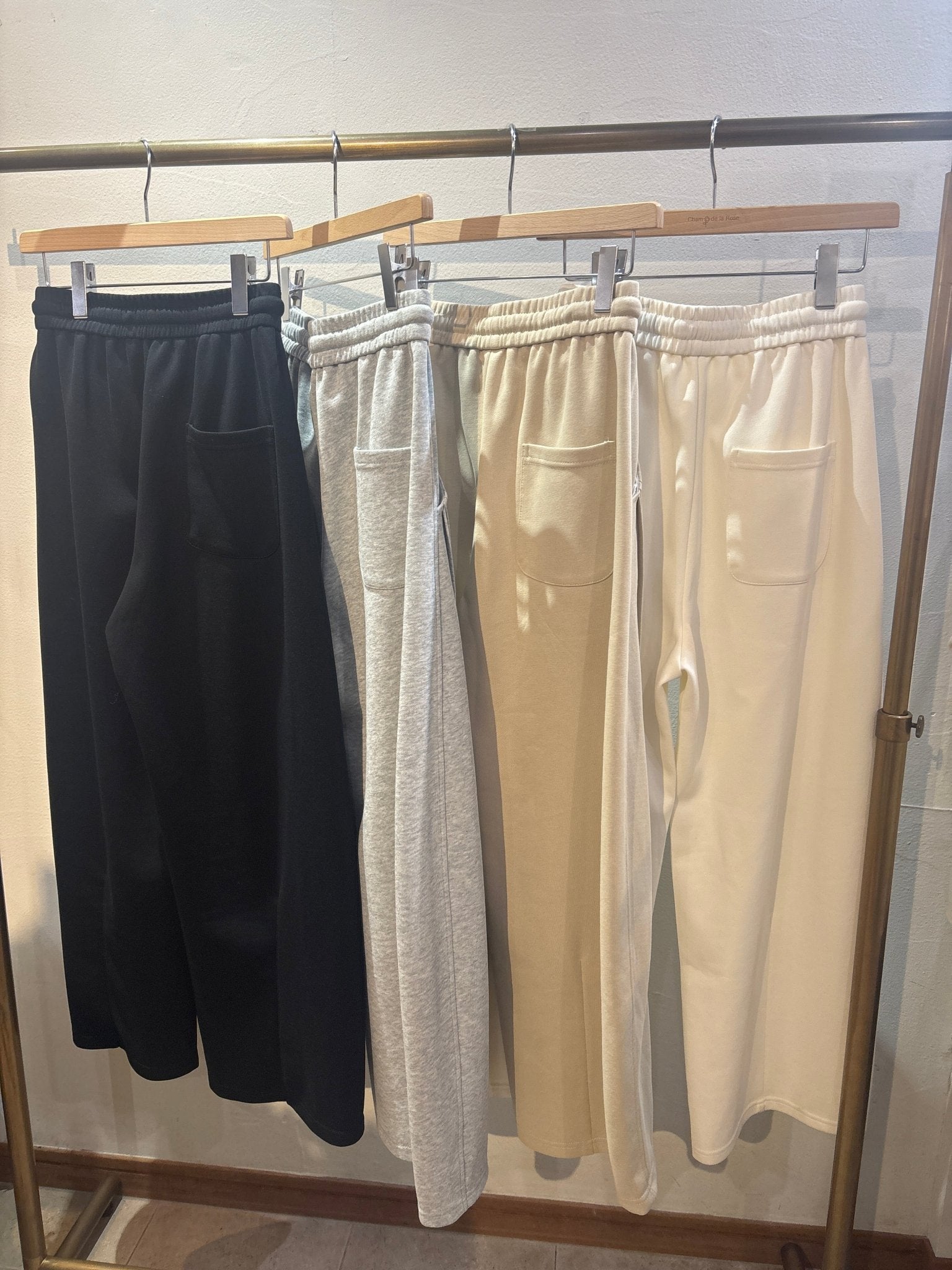 【select】ダブルコードカーブスウェットパンツ - Champdelarose