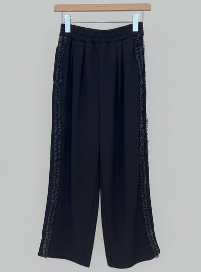 【select】カットジョーゼットサイドフリルパンツ - Champdelarose