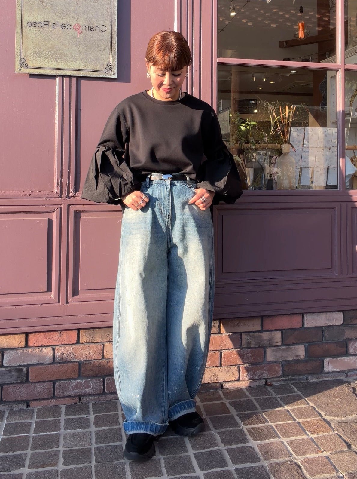 【select】バルーンスリーブプルオーバー - Champdelarose