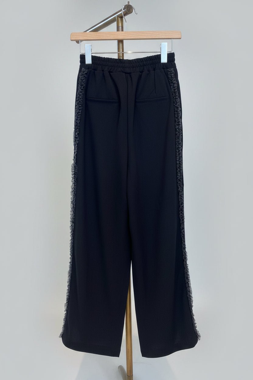 【select】カットジョーゼットサイドフリルパンツ - Champdelarose