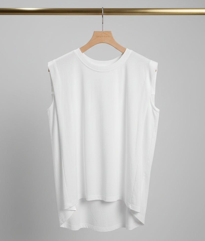 【select】バックギャザー脇タックカットソー - Champdelarose