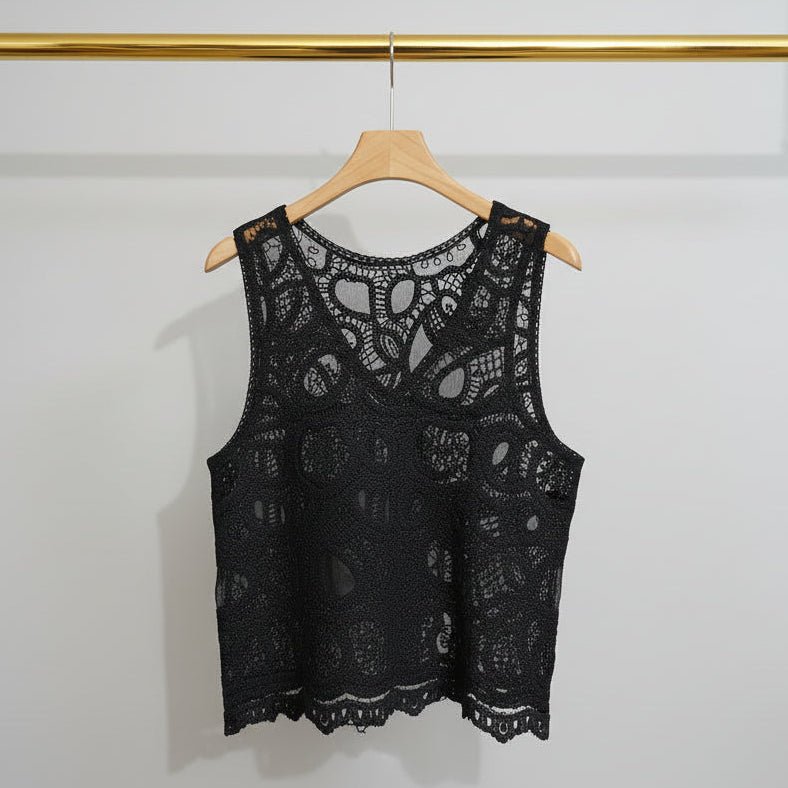 【SELECT】刺繍2WAYタンク - Champdelarose