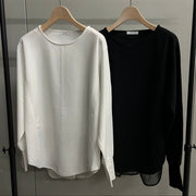【select】カットジョーゼットオーガンジー切替BL - Champdelarose