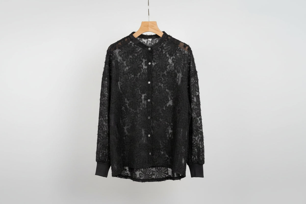 【SELECT】カットジャガード長袖SH - Champdelarose